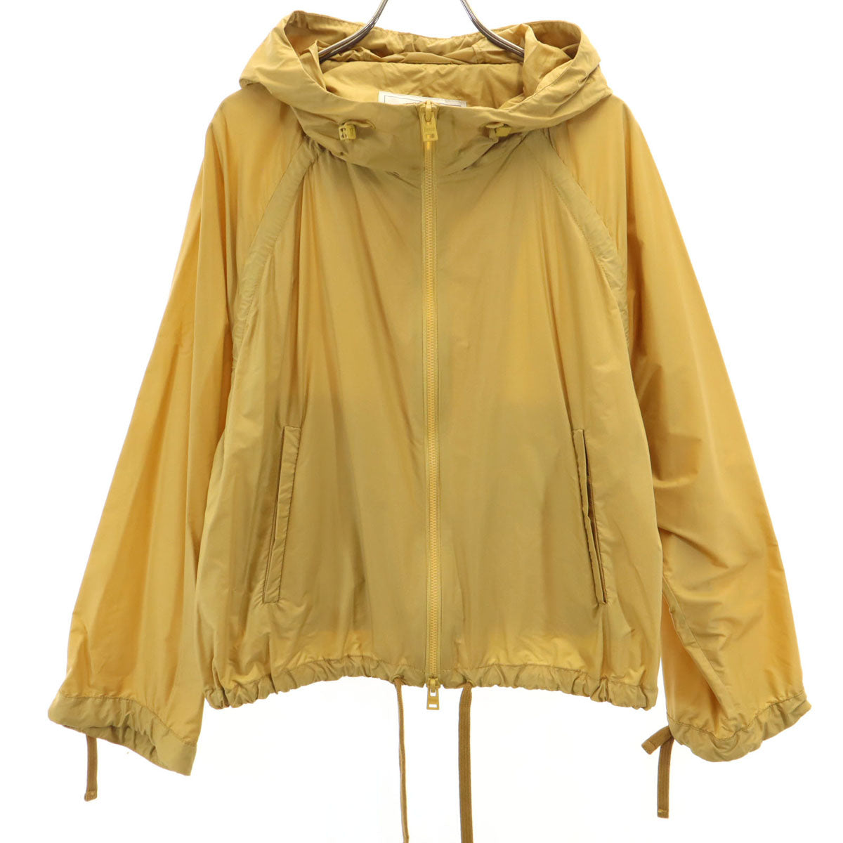 HERNO Globe Made in Italy Windbreaker Jacket Camel Size 40