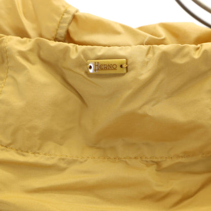 HERNO Globe Made in Italy Windbreaker Jacket Camel Size 40