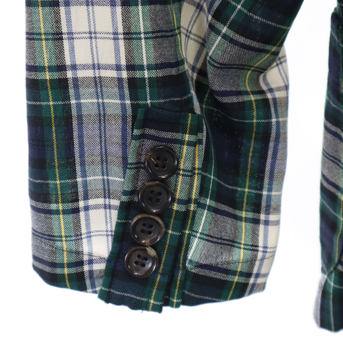 tricot COMME des GARCONS 00s Checkered Blazer Navy Size M