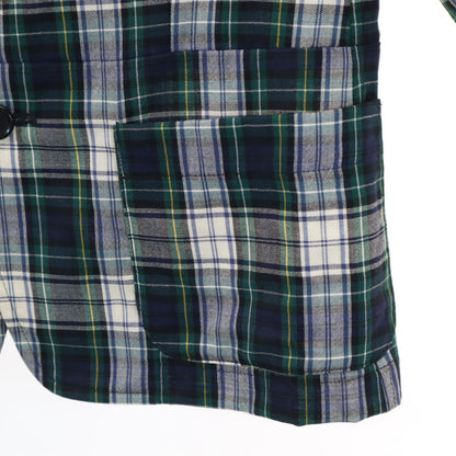 tricot COMME des GARCONS 00s Checkered Blazer Navy Size M