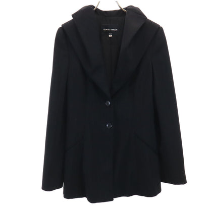 GIORGIO ARMANI 90s Black Striped Jacket Size 40