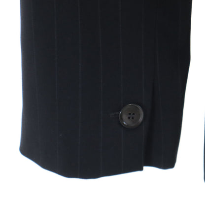 GIORGIO ARMANI 90s Black Striped Jacket Size 40