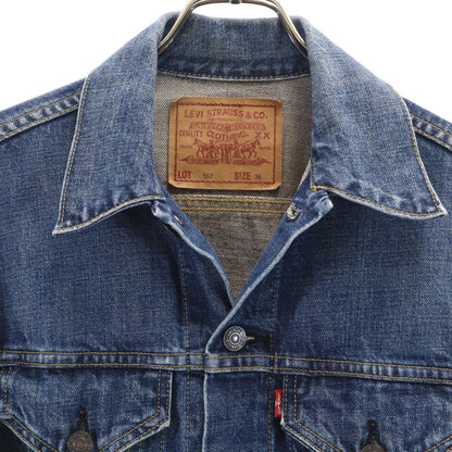 Levi's 90s 557 Big E Washed Blue Trucker Jacket Size 36