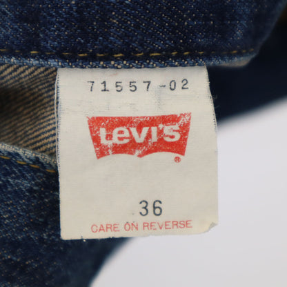 Levi's 90s 557 Big E Washed Blue Trucker Jacket Size 36