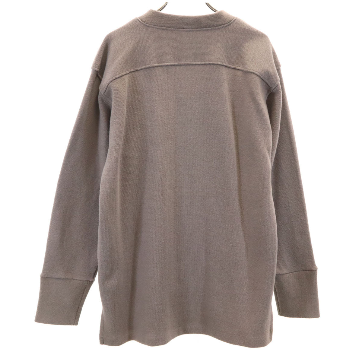ISSEY MIYAKE Vintage V-Neck Sweater Gray Brown Size JP 9