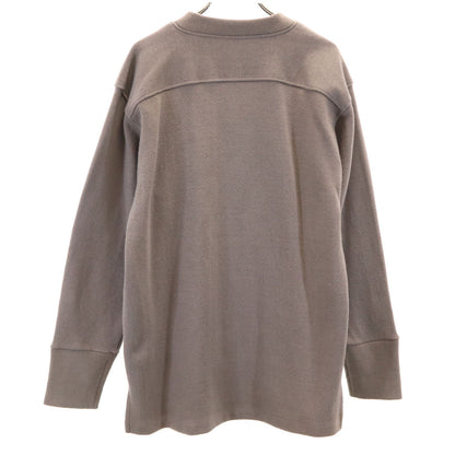 ISSEY MIYAKE Vintage V-Neck Sweater Gray Brown Size JP 9