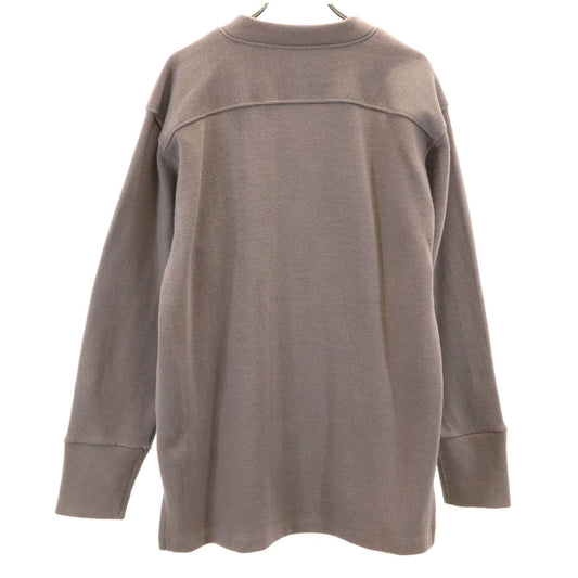 ISSEY MIYAKE Vintage V-Neck Sweater Gray Brown Size JP 9