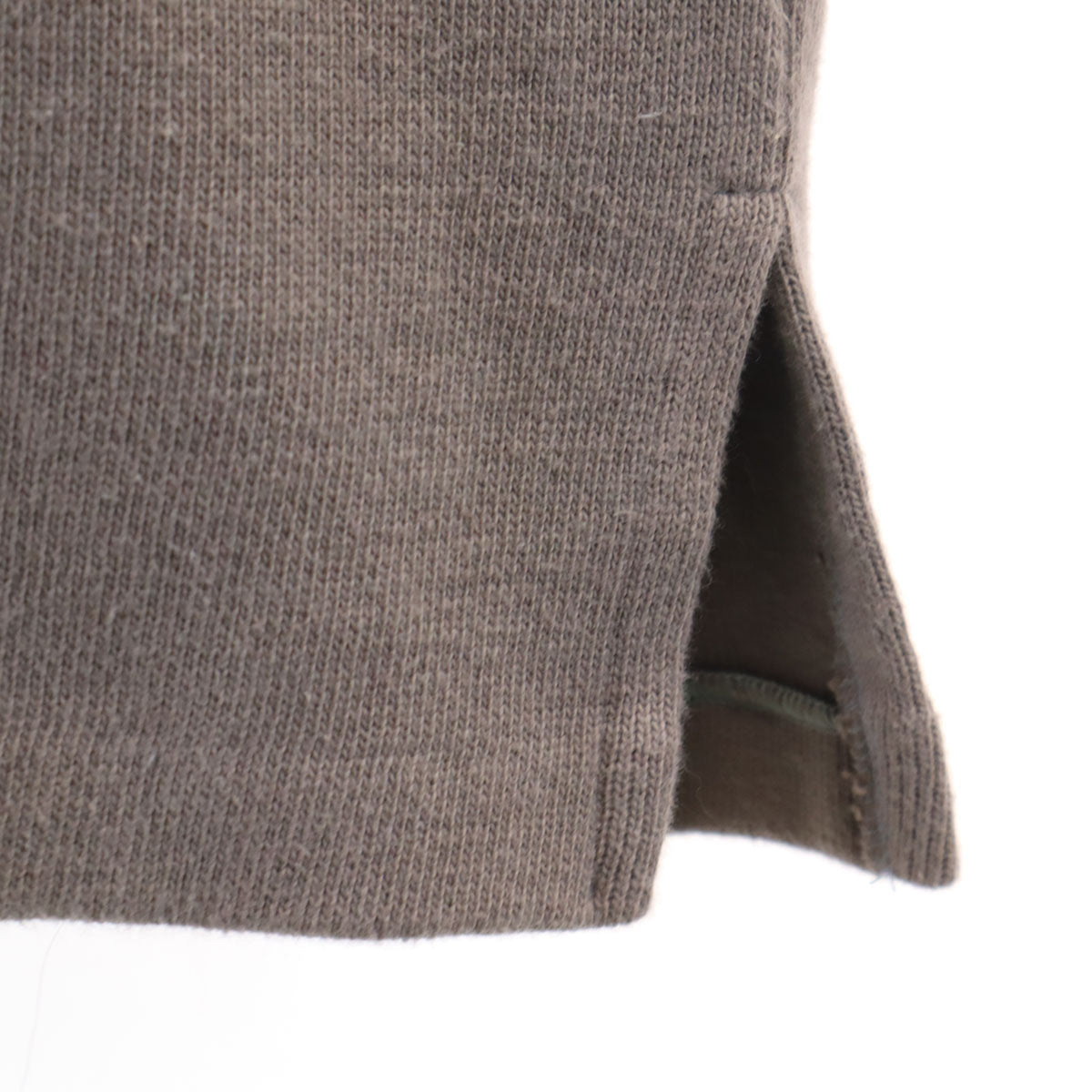 ISSEY MIYAKE Vintage V-Neck Sweater Gray Brown Size JP 9