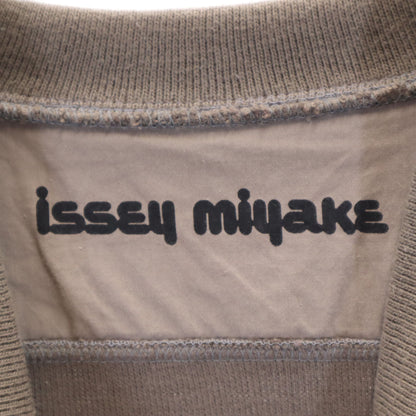 ISSEY MIYAKE Vintage V-Neck Sweater Gray Brown Size JP 9