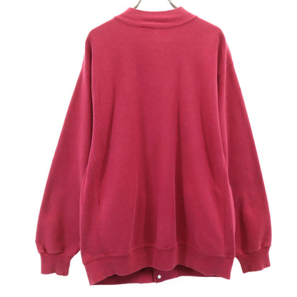 Champion '90s USA Reverse Weave Cardigan Red Sweatshirt Size L