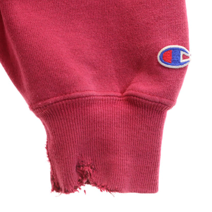 Champion '90s USA Reverse Weave Cardigan Red Sweatshirt Size L