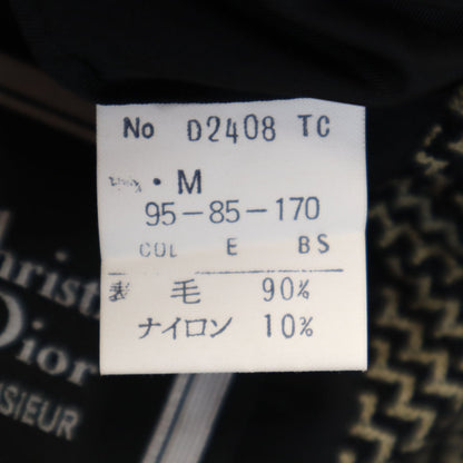 Christian Dior MONSIEUR Pattern Tailored Blazer Size M