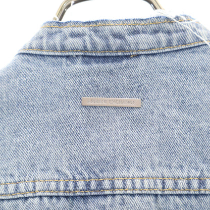 ARMANI EXCHANGE Washed Blue Denim Jacket Size XS