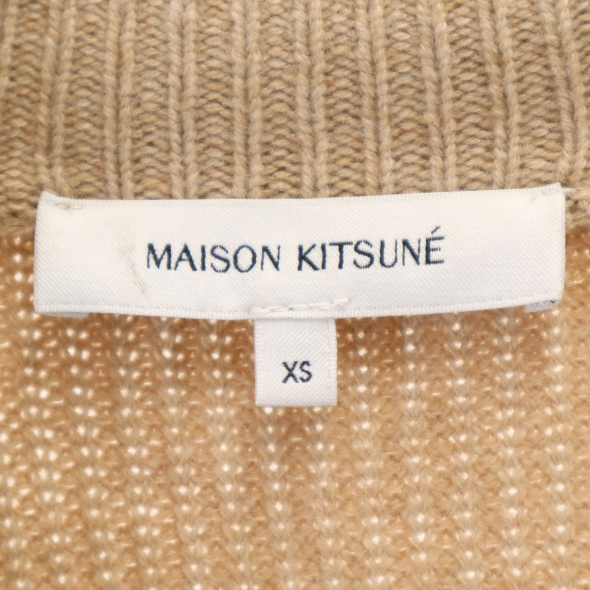 MAISON KITSUNE Striped Long Sleeve Sweater Multi Size XS