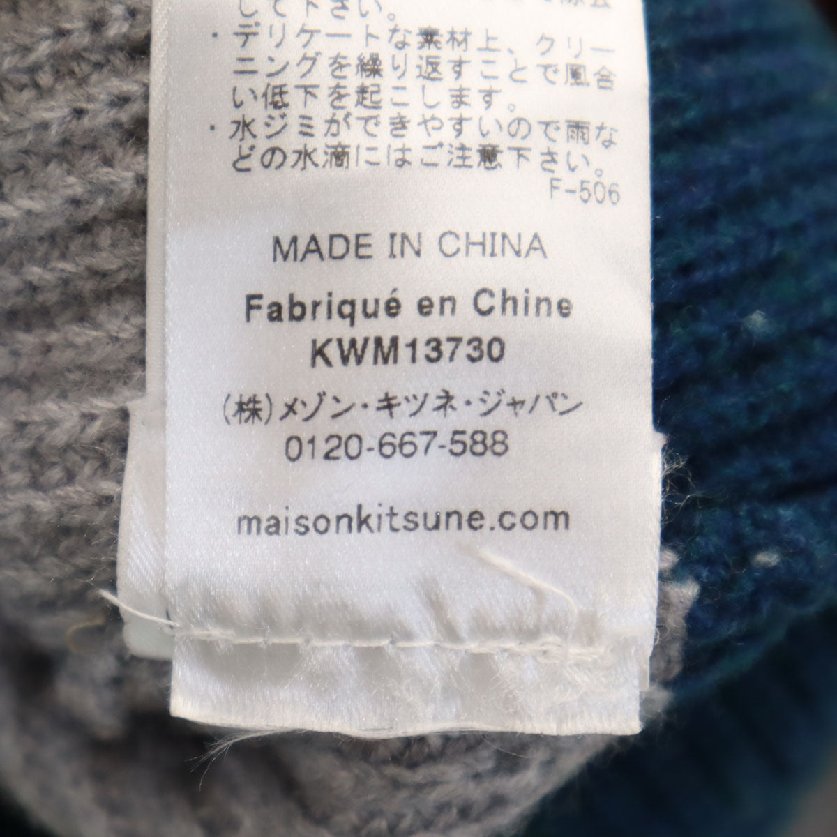 MAISON KITSUNE Striped Long Sleeve Sweater Multi Size XS
