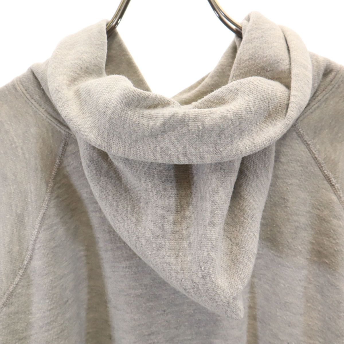 Champion 70s 80s USA Harvard Long Sleeve Hoodie Gray Size XL