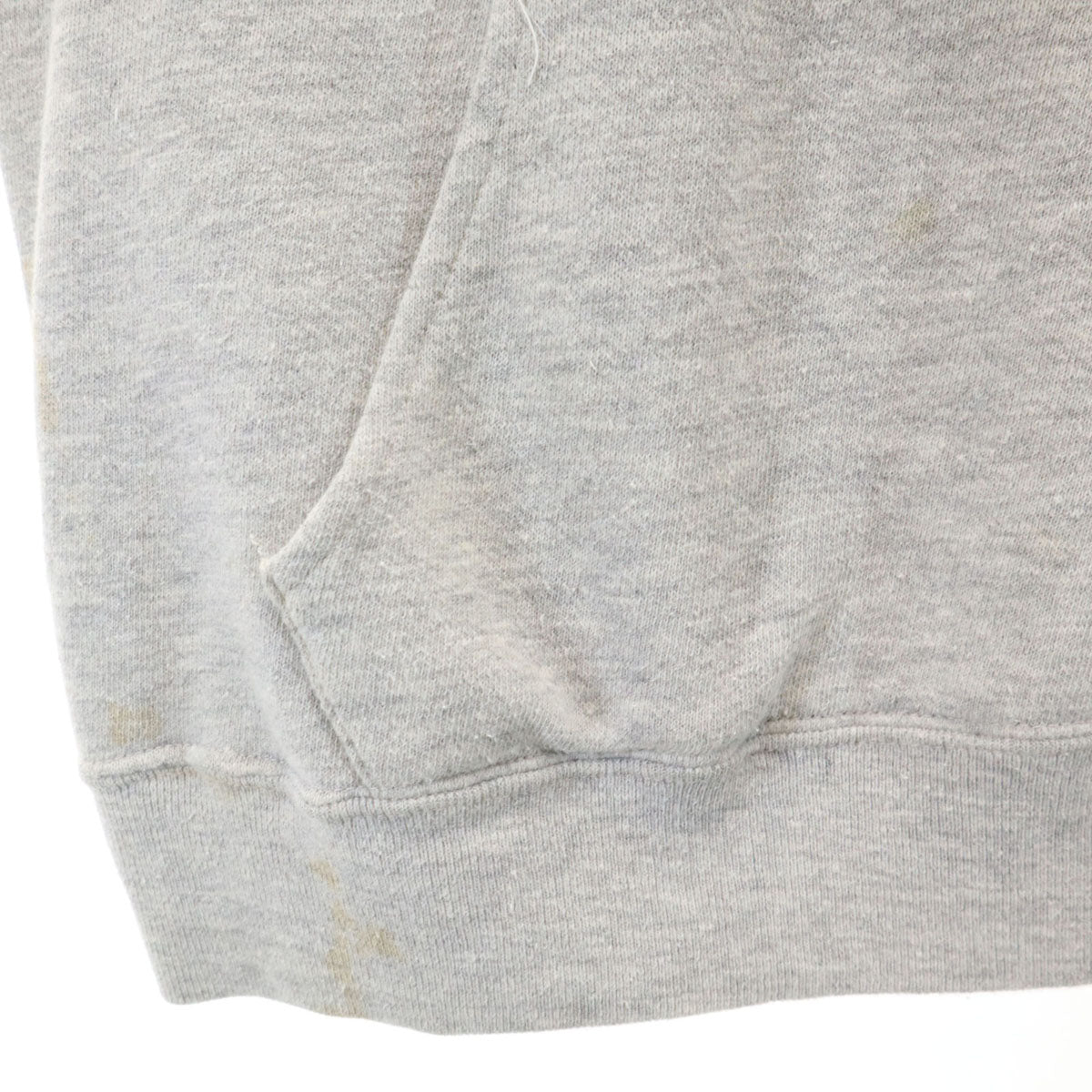 Champion 70s 80s USA Harvard Long Sleeve Hoodie Gray Size XL