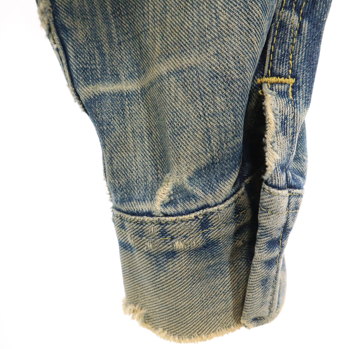 Lee 70s USA Made Vintage Washed Blue Denim Jacket Size 38