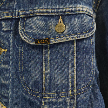 Lee 70s USA Made Vintage Washed Blue Denim Jacket Size 38