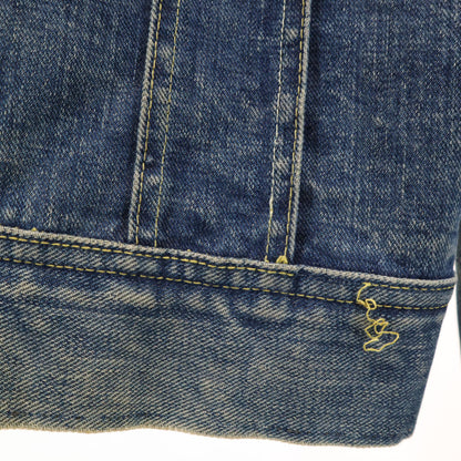 Lee 70s USA Made Vintage Washed Blue Denim Jacket Size 38