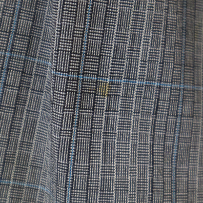 SAINT LAURENT 70s/80s Rive Gauche Check Suit Gray Size 50