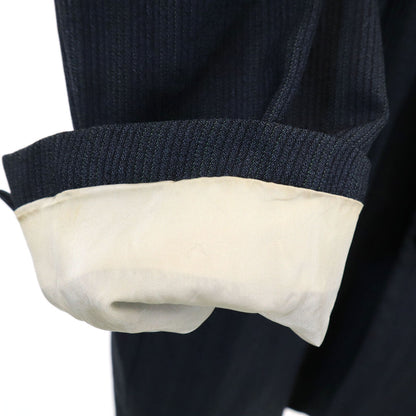 GIVENCHY 90s Striped Double-Breasted Suit Navy Size 102-98-180