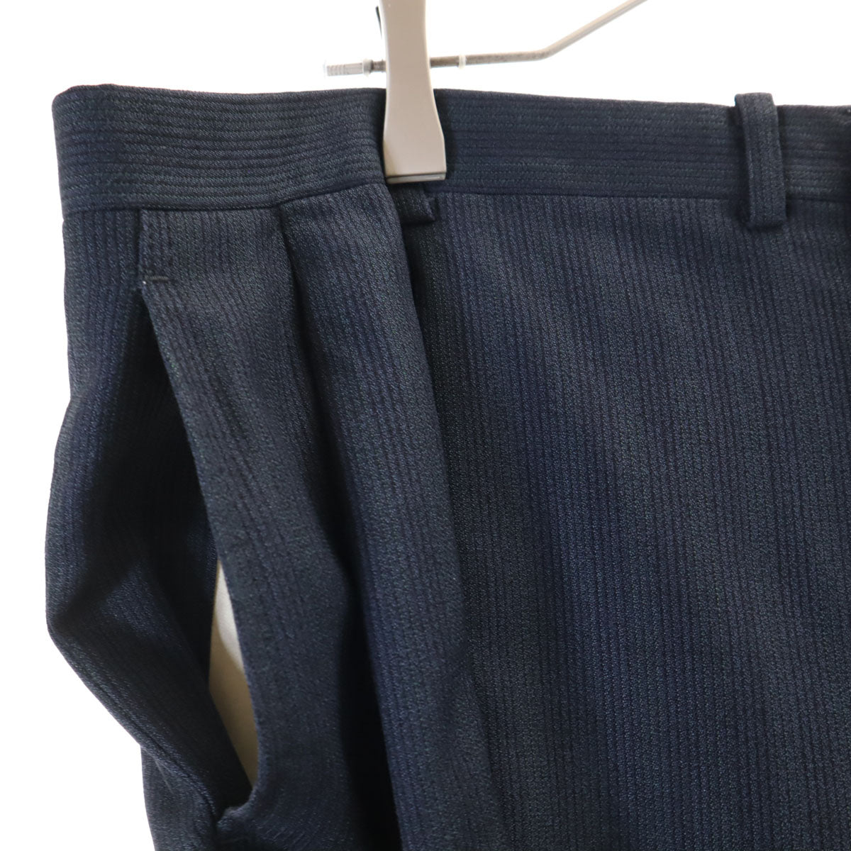 GIVENCHY 90s Striped Double-Breasted Suit Navy Size 102-98-180