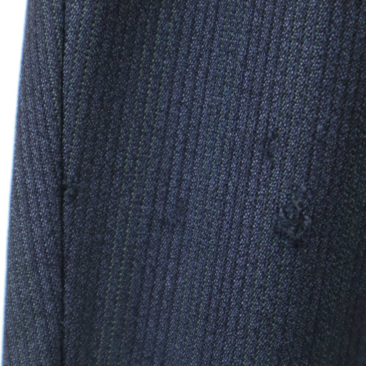 GIVENCHY 90s Striped Double-Breasted Suit Navy Size 102-98-180
