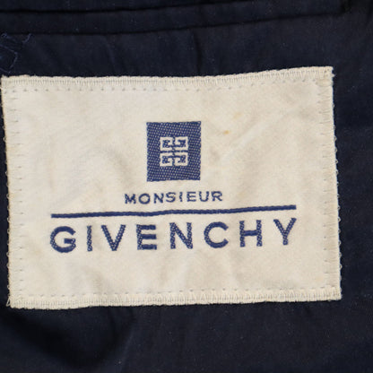GIVENCHY 90s Striped Double-Breasted Suit Navy Size 102-98-180