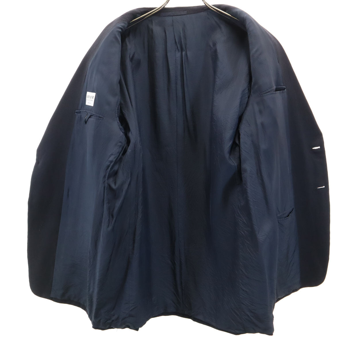 ARMANI COLLEZIONI Made in Italy Dark Navy Suit Size 52