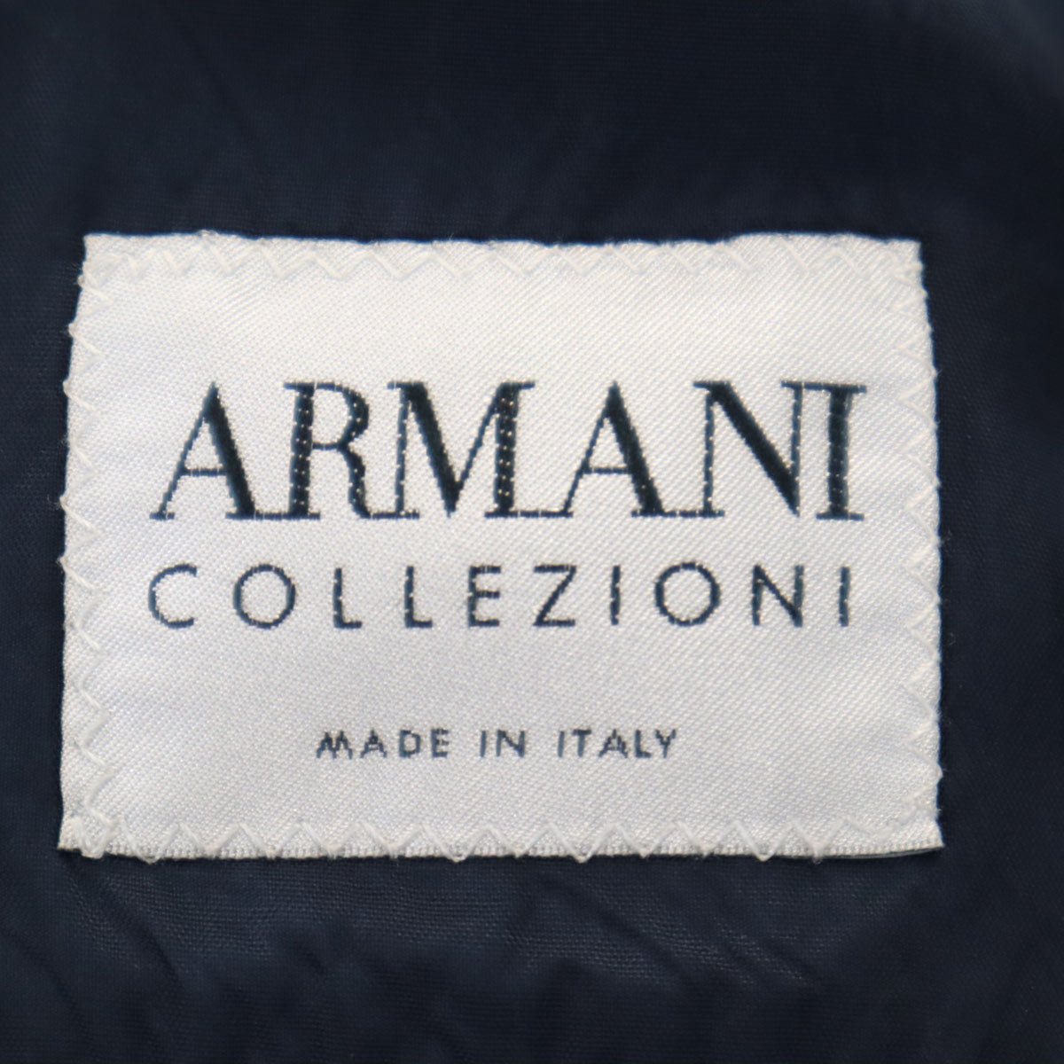ARMANI COLLEZIONI Made in Italy Dark Navy Suit Size 52