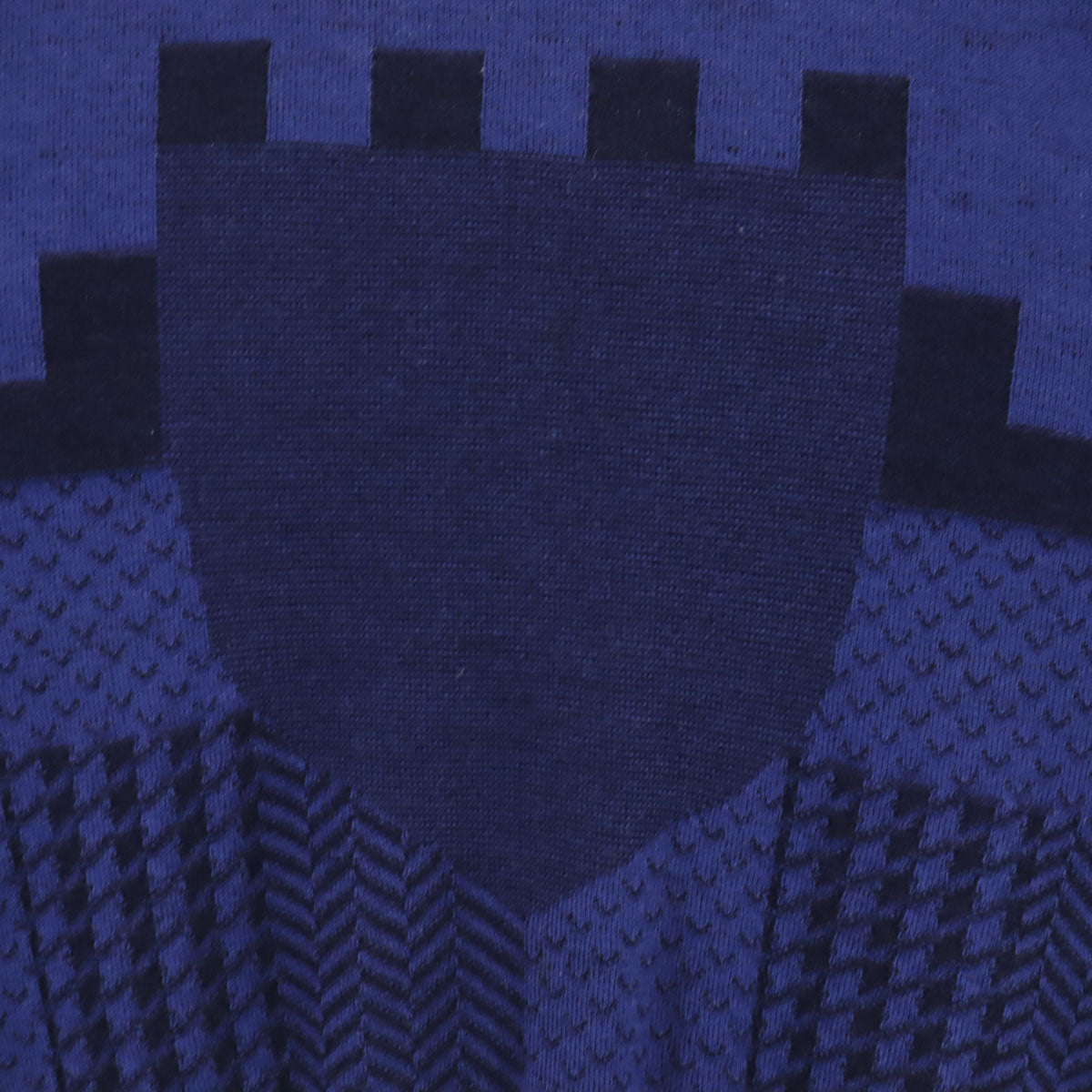 Christian Dior MONSIEUR 90s Patterned Sweater Blue Size L