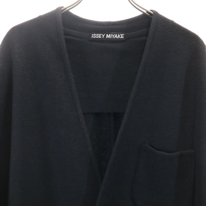 ISSEY MIYAKE 90s V-Neck Knit Cardigan Black Size M