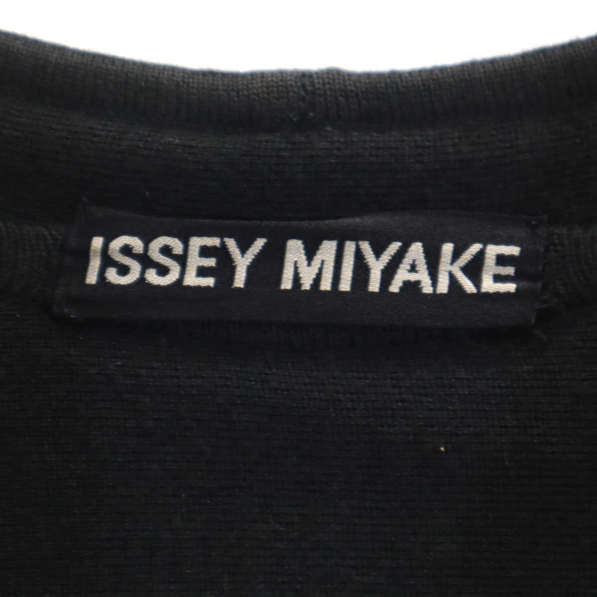 ISSEY MIYAKE 90s V-Neck Knit Cardigan Black Size M