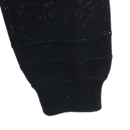 ISSEY MIYAKE 90s Long Sleeve Knit Sweater Black Size M