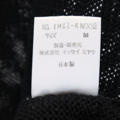 ISSEY MIYAKE 90s Long Sleeve Knit Sweater Black Size M