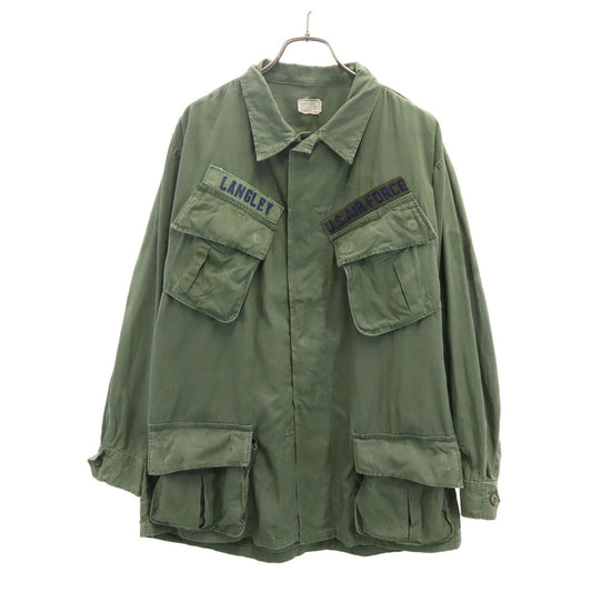 US ARMY 60s Vintage Jungle Fatigue Jacket Khaki Size M