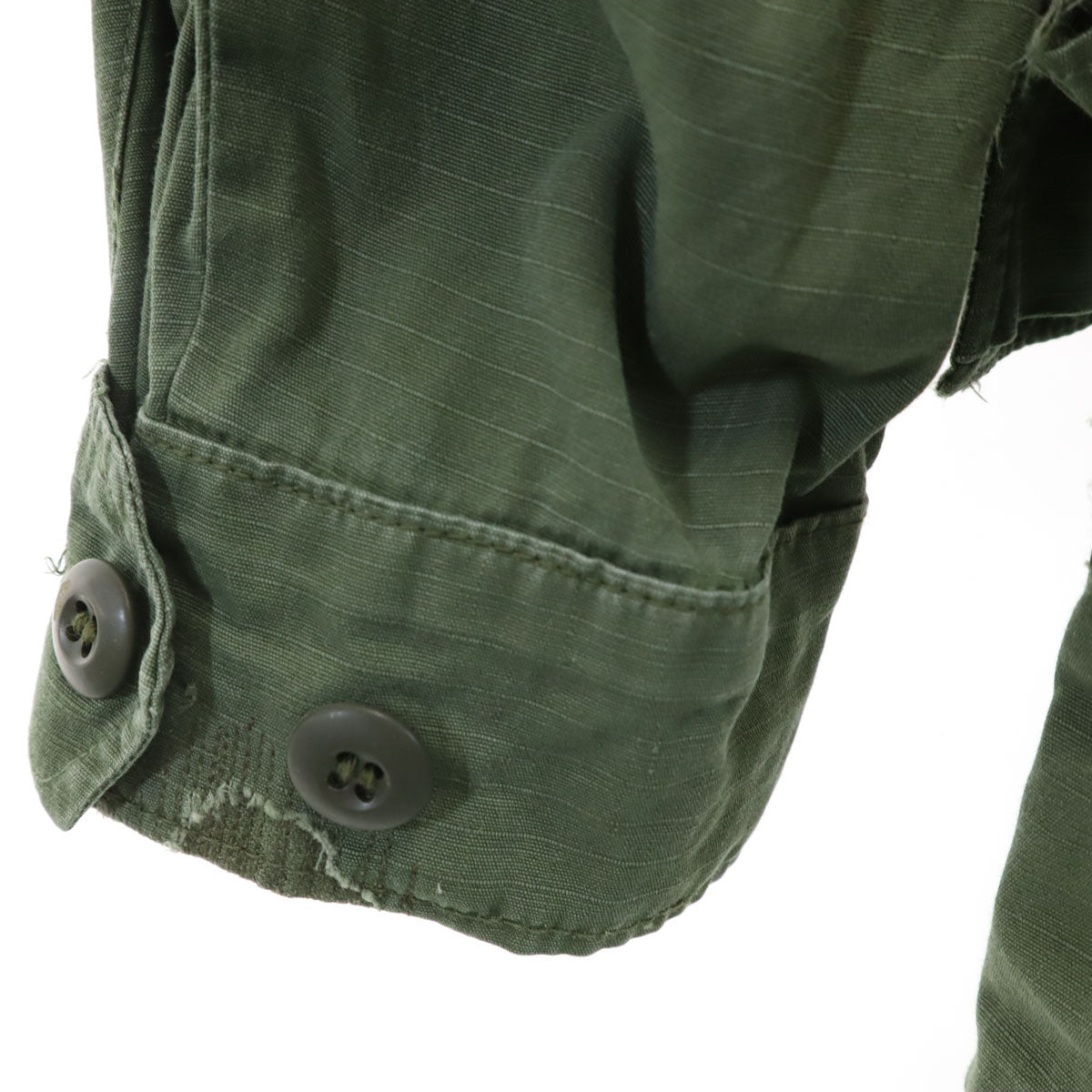 US ARMY 60s Vintage Jungle Fatigue Jacket Khaki Size M
