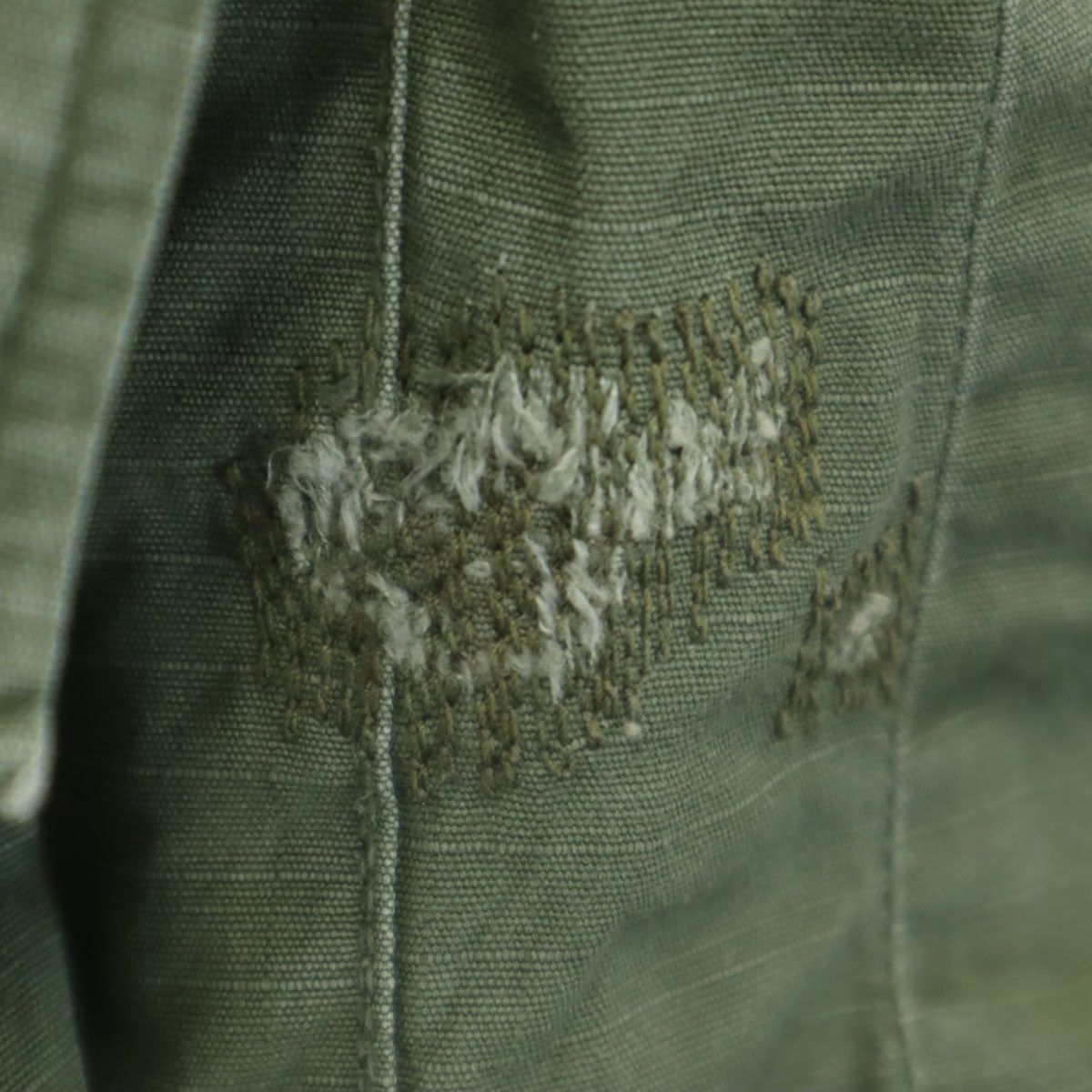 US ARMY 60s Vintage Jungle Fatigue Jacket Khaki Size M