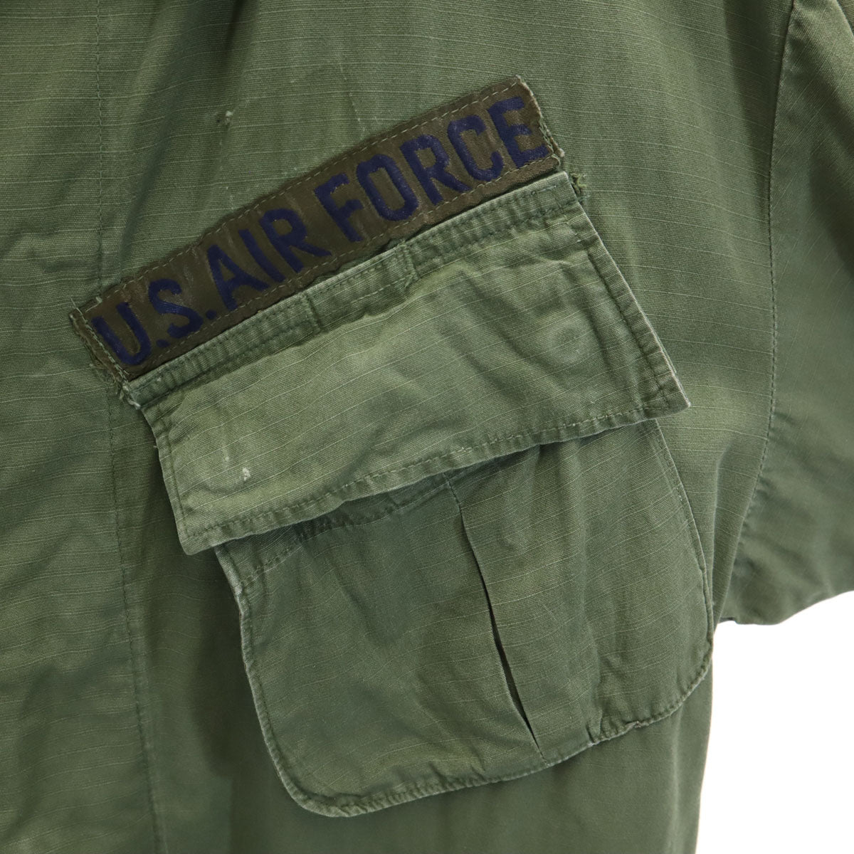 US ARMY 60s Vintage Jungle Fatigue Jacket Khaki Size M