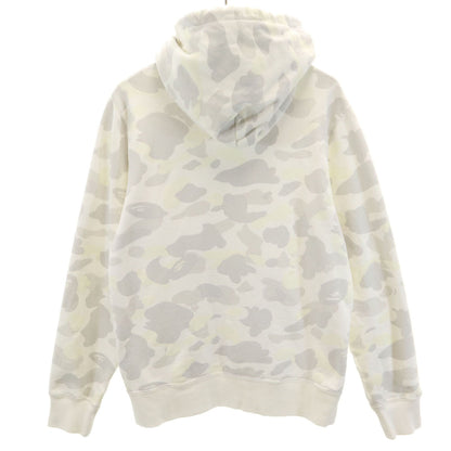 Bape A BATHING APE Luminous Long Sleeve Hoodie White Size M