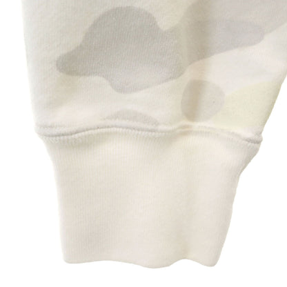 Bape A BATHING APE Luminous Long Sleeve Hoodie White Size M
