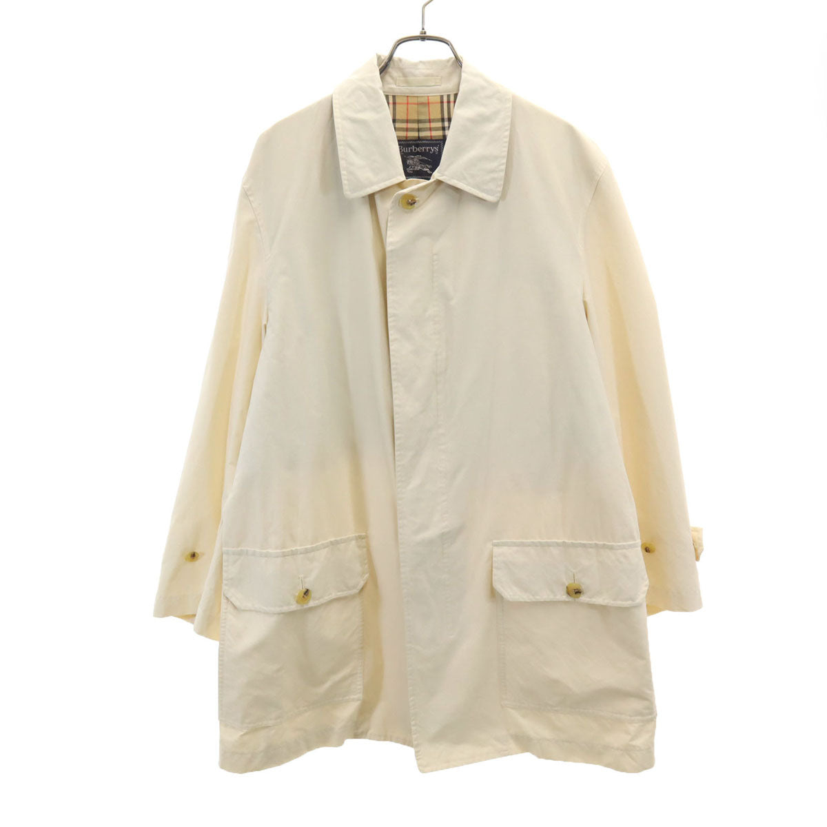 Burberrys 90s Made in Japan Mac Coat Natural Size MA