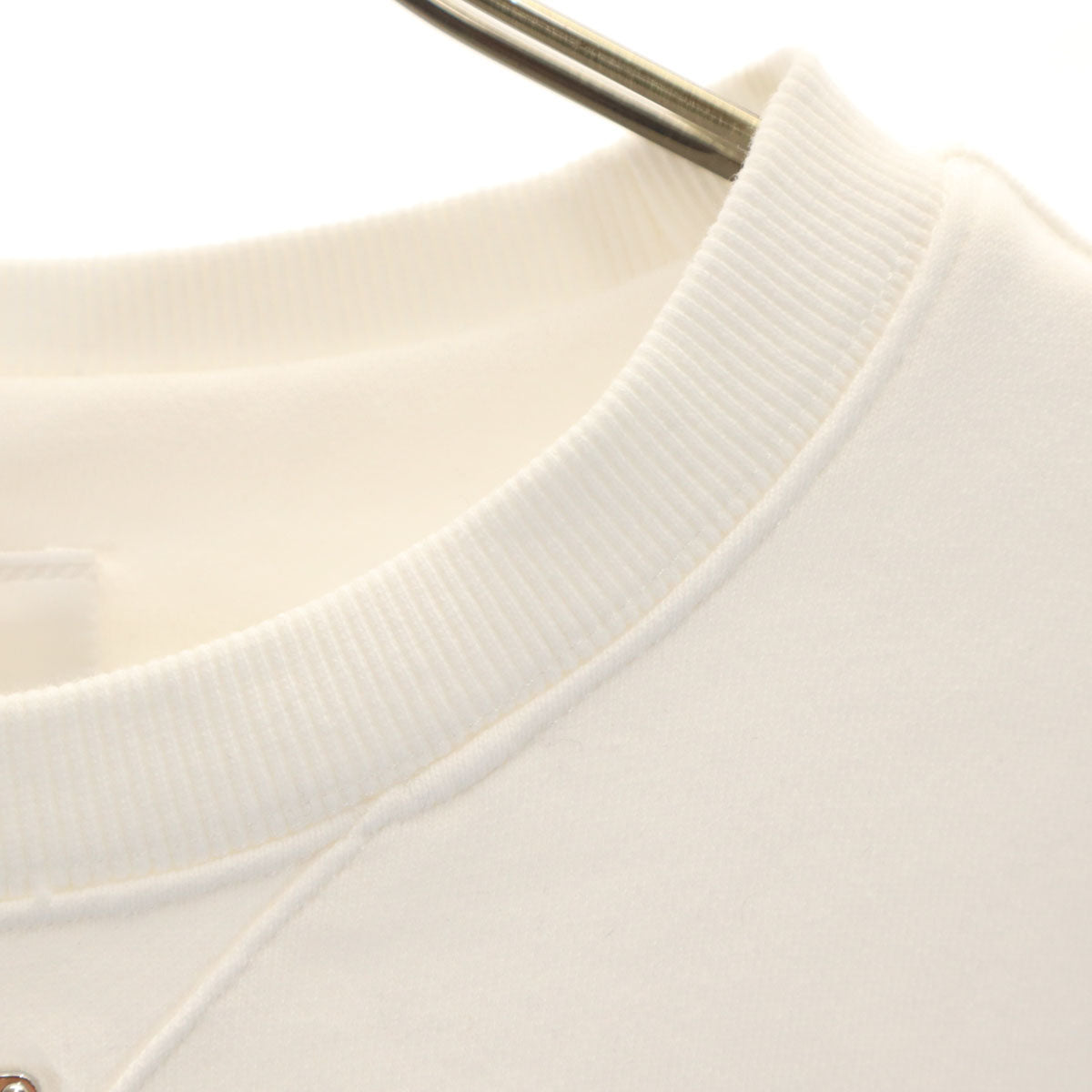 PRADA 2023 Long Sleeve Sweatshirt White Size S