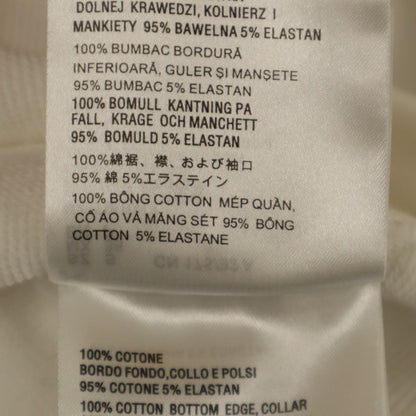 PRADA 2023 Long Sleeve Sweatshirt White Size S