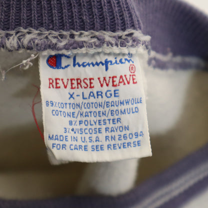 Champion 90s USA Reverse Weave Sweatshirt Gray Size XL