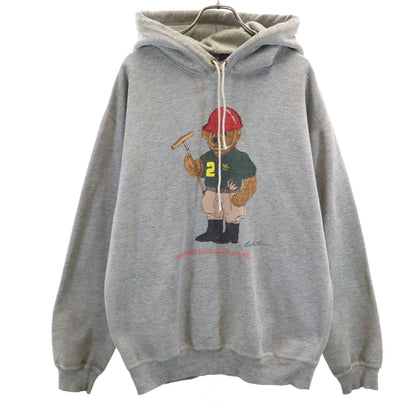 Polo by Ralph Lauren 90s Polo Bear Hoodie Gray
