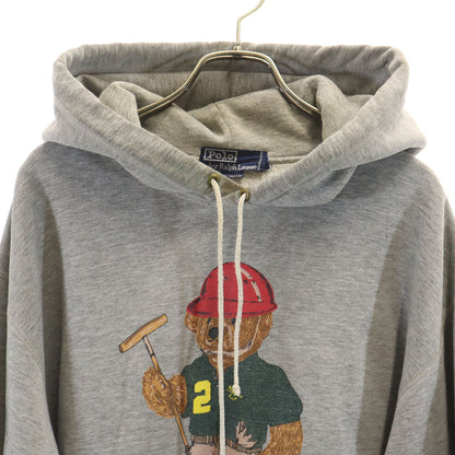 Polo by Ralph Lauren 90s Polo Bear Hoodie Gray