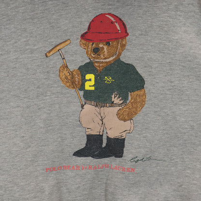 Polo by Ralph Lauren 90s Polo Bear Hoodie Gray