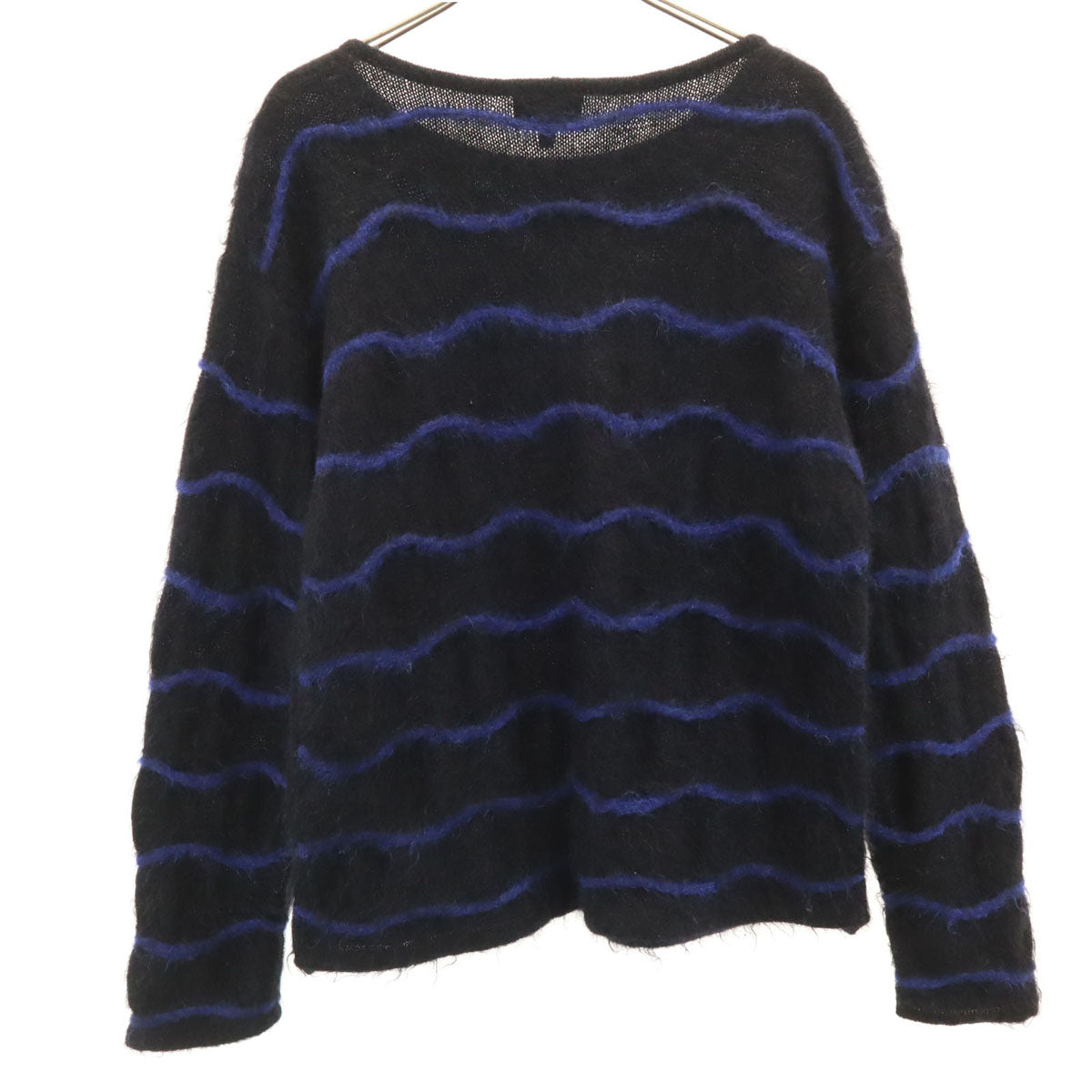 GIORGIO ARMANI Italian Mohair Blend Sweater Black Size 40
